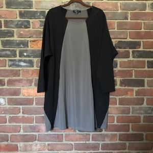 GEORGE KOTSIOPOULIS sheath color block dress 2X